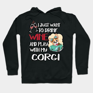 I Want Just Want To Drink Wine (14) Hoodie